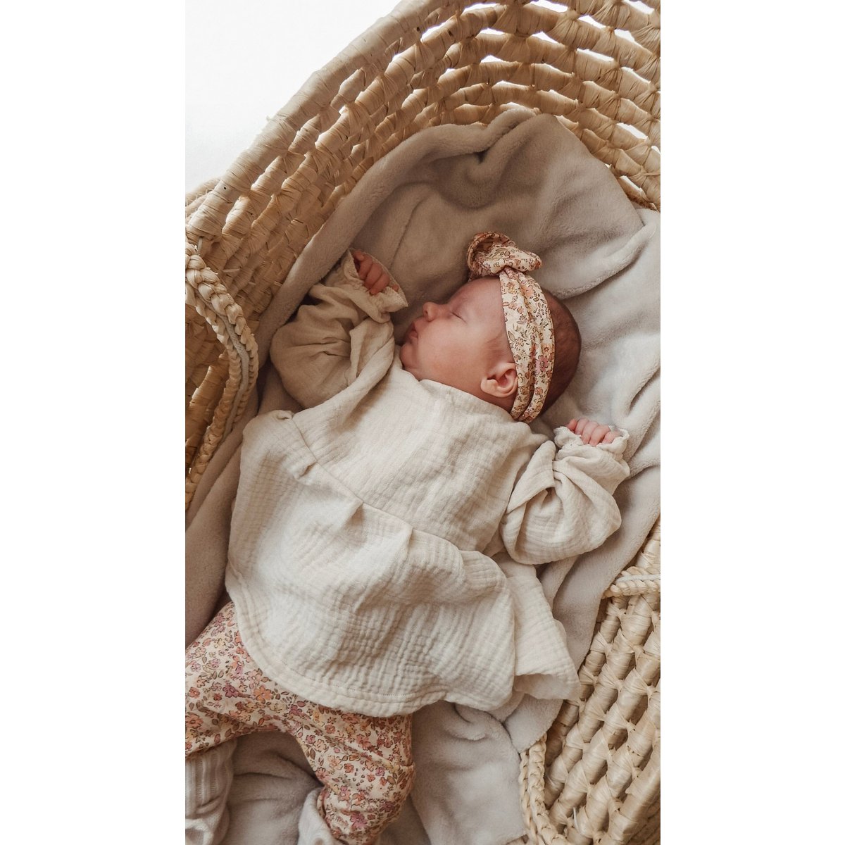 Blouse | Light beige Hydrophilic