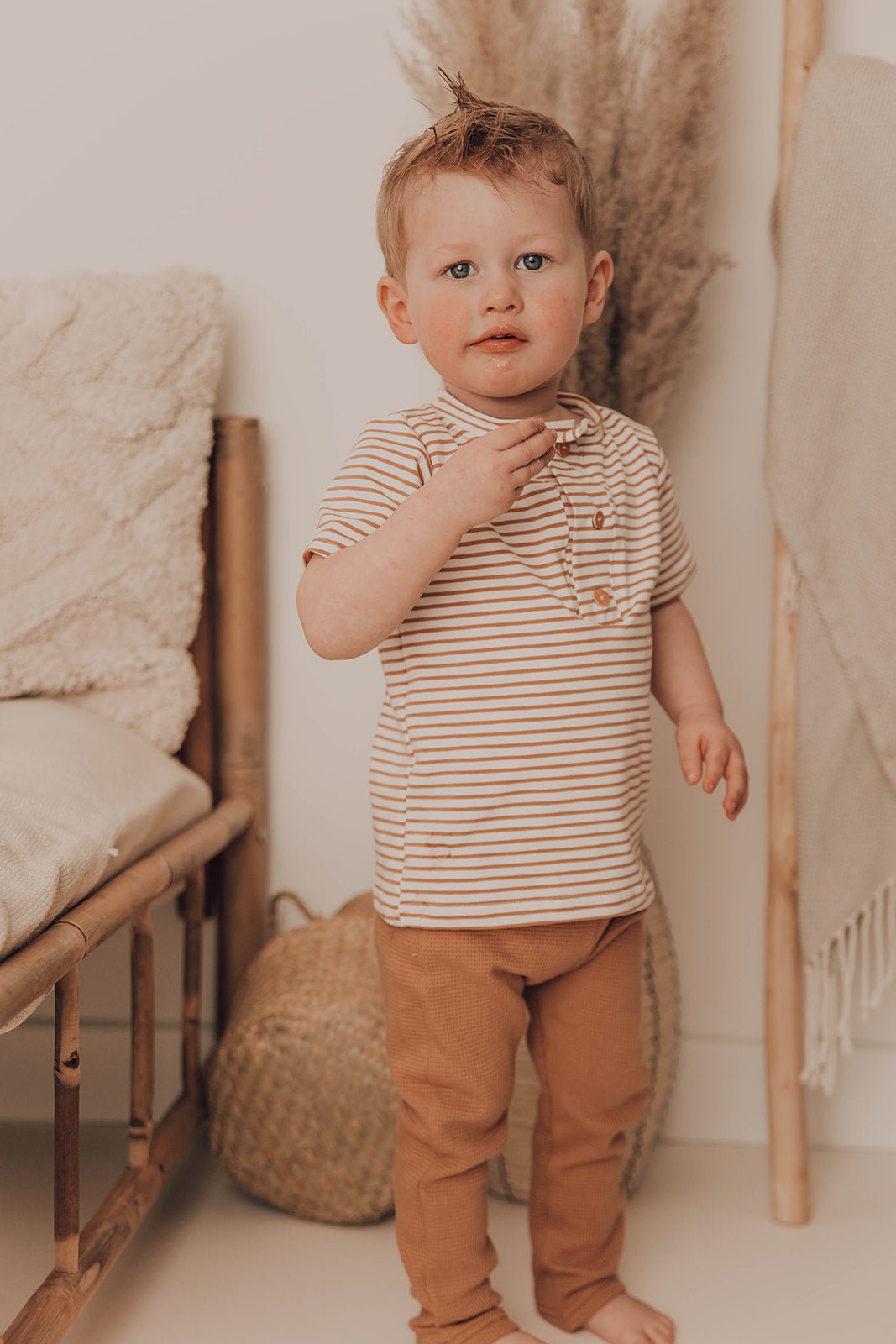 Pants | Waffle camel