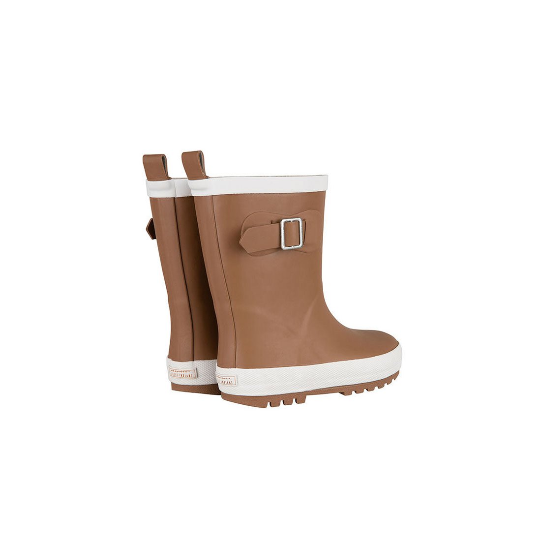 Rain boots with lining - Amber Brown