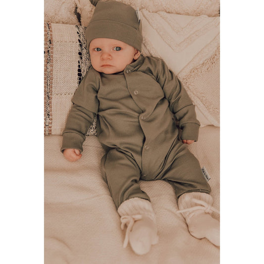 Playsuit | Rib Olive