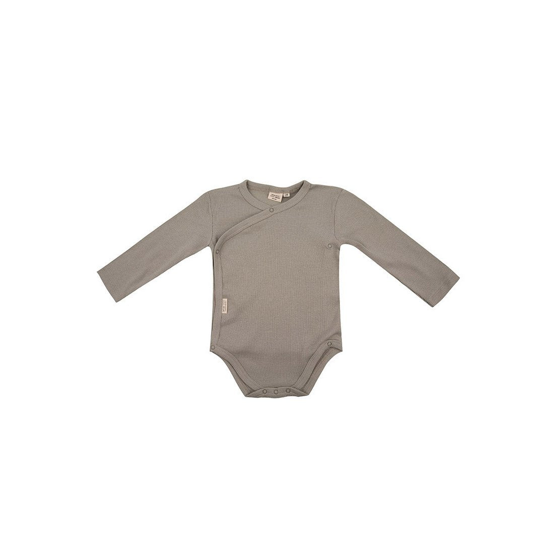 Body Long Sleeve Rib - Abbey Stone