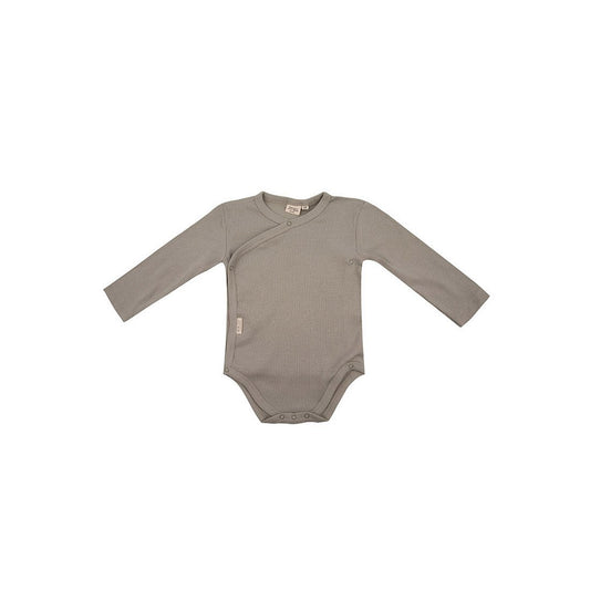 Body Long Sleeve Rib - Abbey Stone