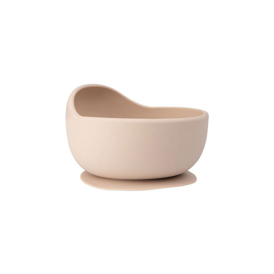 Silicone Bowl + Spoon/Fork - Sand