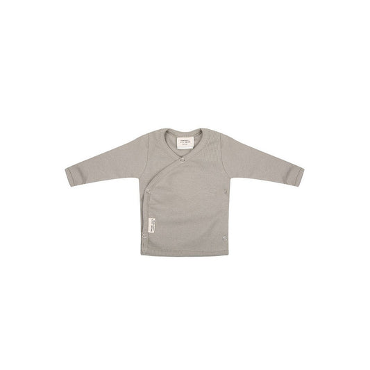 Long sleeve Rib - Abbey Stone