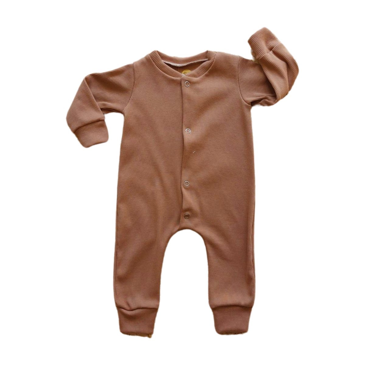 Playsuit | Rib cocoa