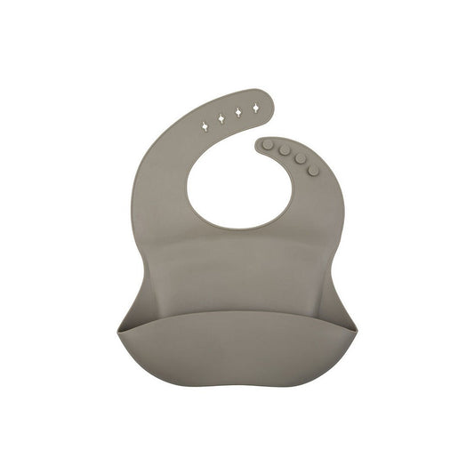 Silicone Bib - Soft Green