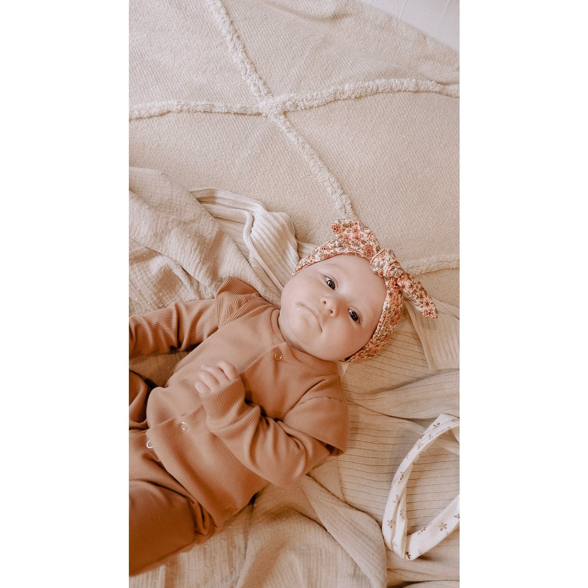 Playsuit | Rib peach