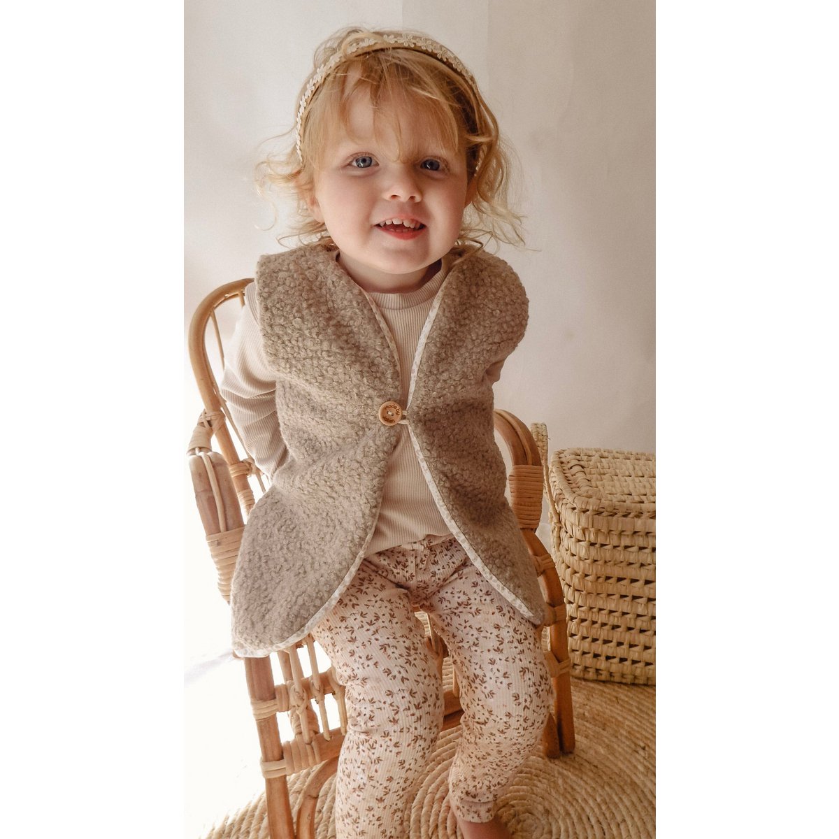 Blazer | Boucle beige