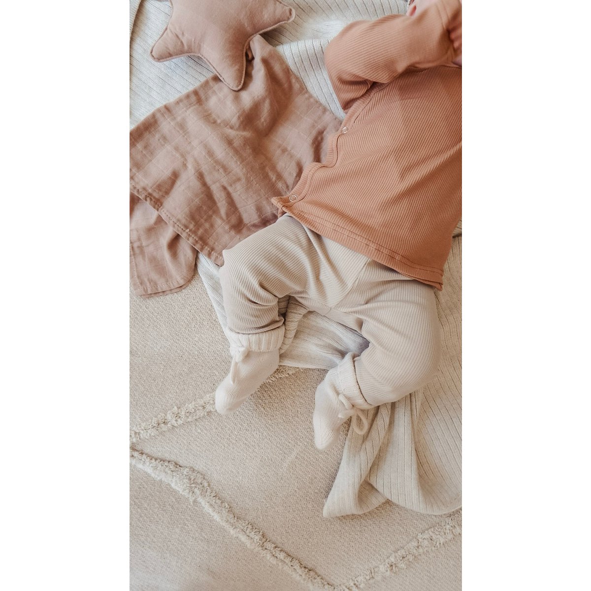 Pants | Rib beige