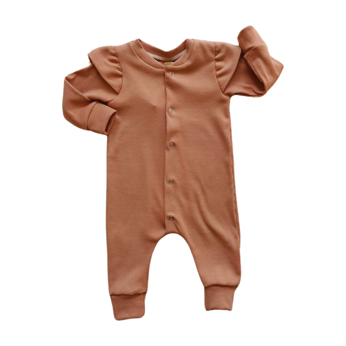 Playsuit | Rib peach