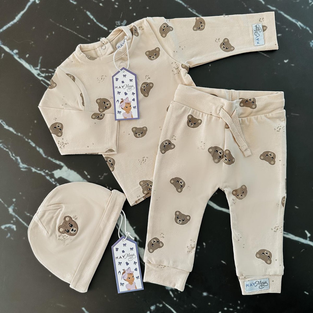 Teddy newborn set size 50/56