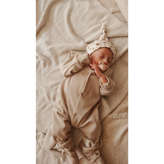 Playsuit | Rib beige