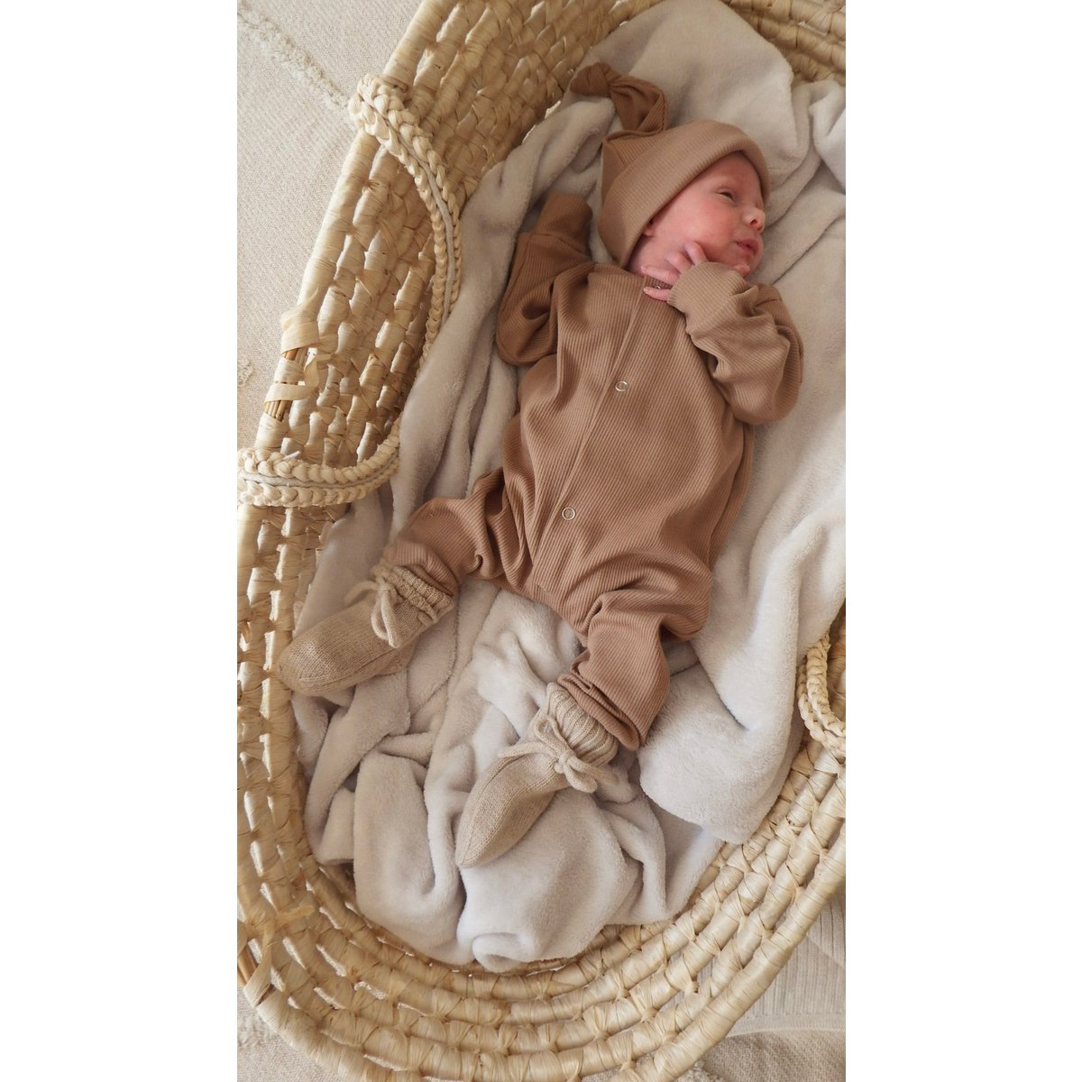 Playsuit | Rib cocoa