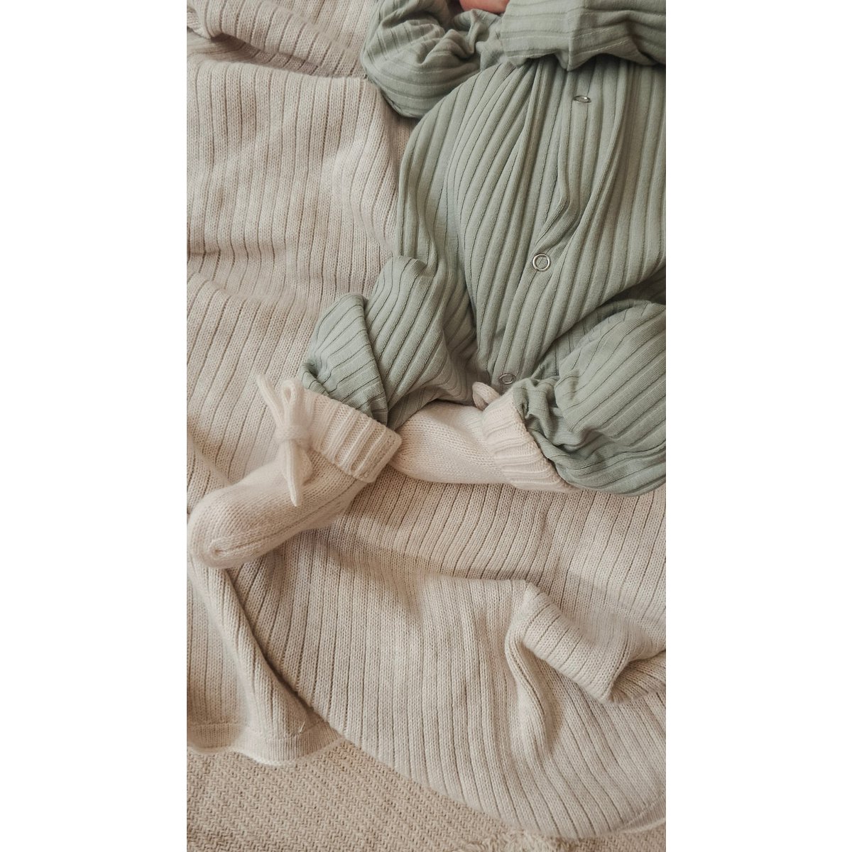 Playsuit | Wide rib Sage